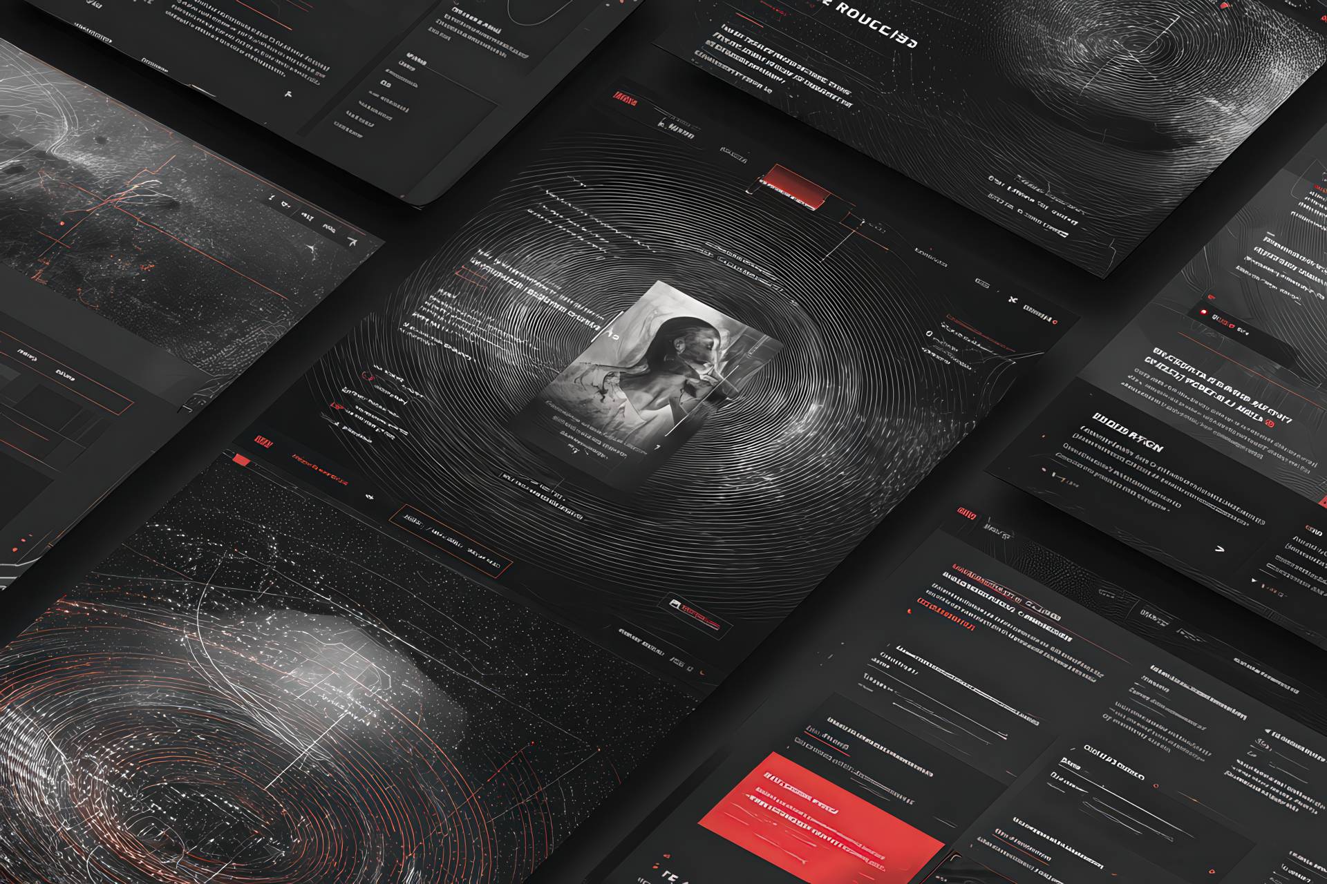 Stylized storytelling interface built for WordPress